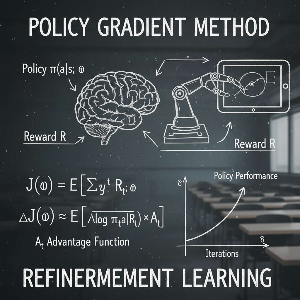 Policy Gradient Method in Reinforcement Learning