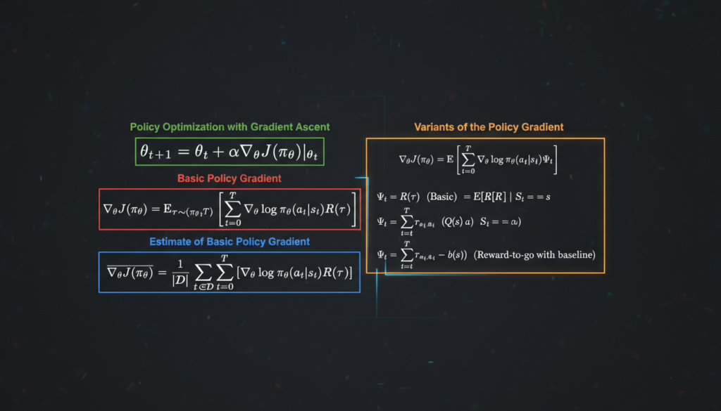 Policy Gradient Method in Reinforcement Learning