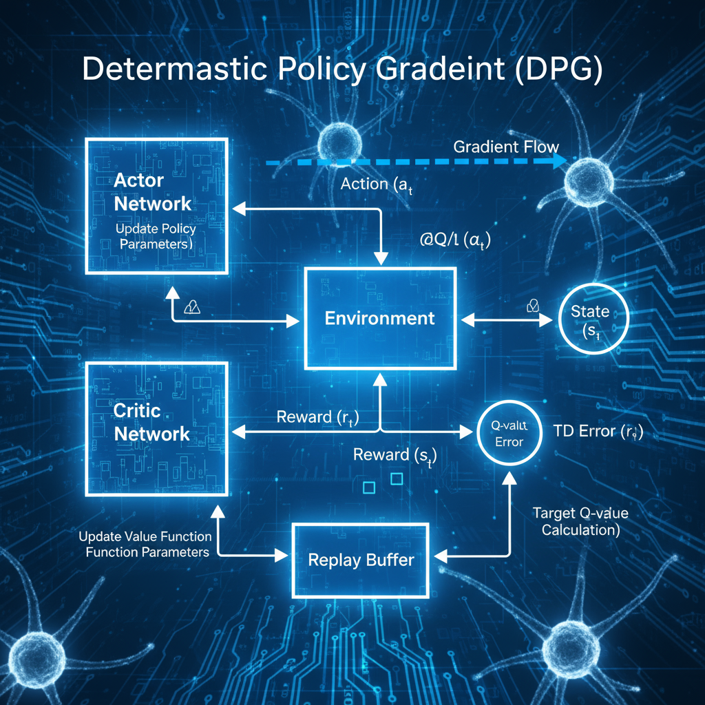 Deterministic Policy Gradient Algorithm