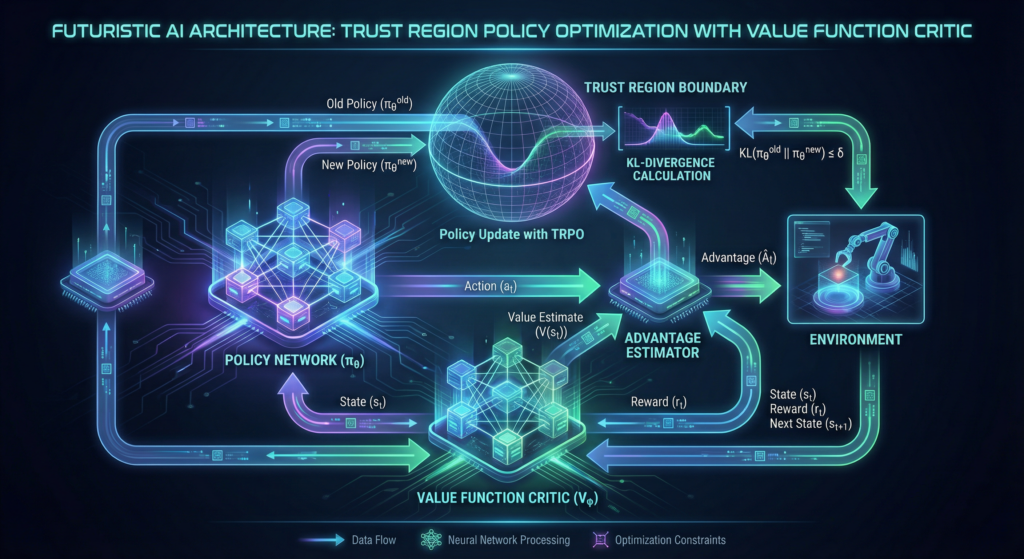 Trust Region Policy Optimization with Value Function Critic - aigreeks.com